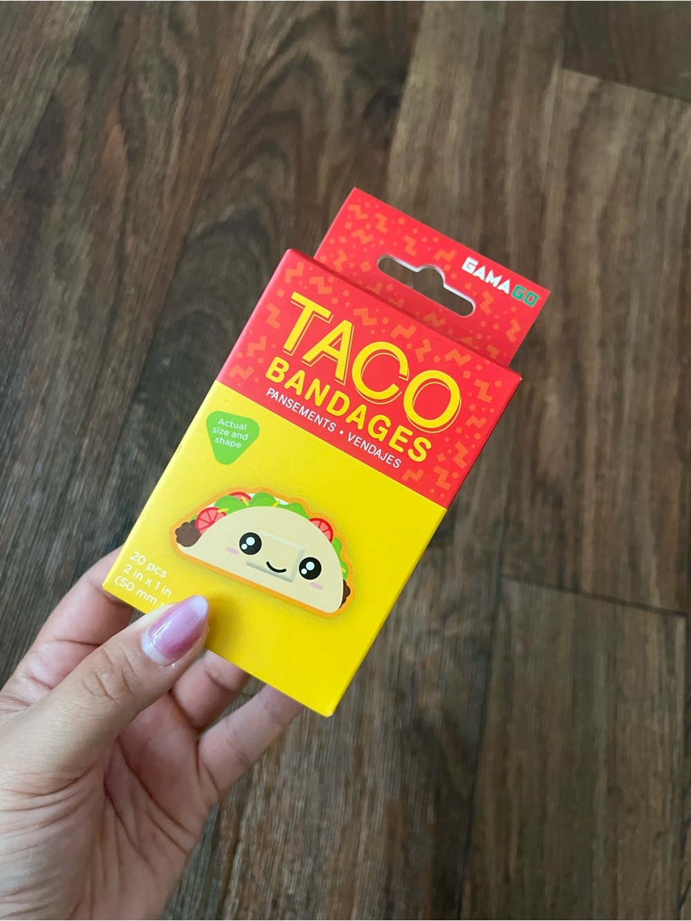 Forever 21 Taco Bandages - Yellow & Red